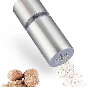 ZOLMER® Muskatnuss Mühle mit Vorratsbehälter