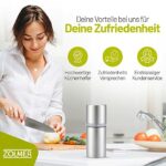 ZOLMER® Muskatnuss Mühle mit Vorratsbehälter